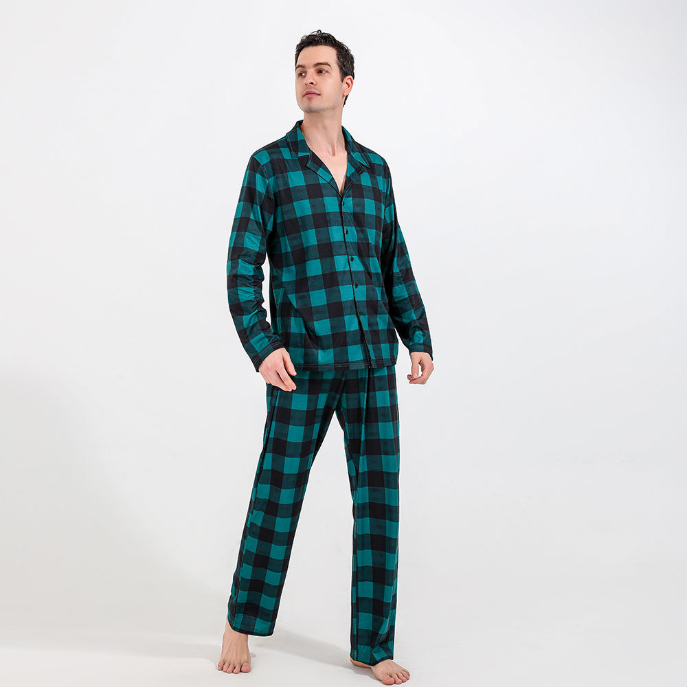 Family Christmas Pajamas For Parents And Children In Europe And America